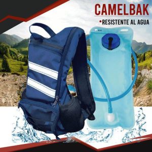 cameback azul bolsa hidratacion